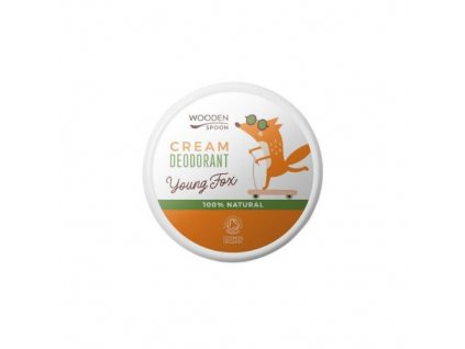 Přírodní krémový deodorant "Young fox" Wooden Spoon 15ml