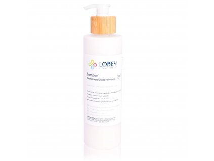 LOBEY Šampon na suché a poškozené vlasy 200 ml
