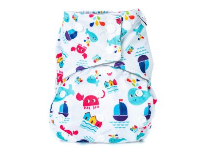 Bobánek Kapsová AIO plenka Premium patentky - U moře