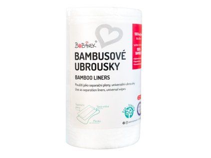 Bobánek Bambusové separační pleny 100ks