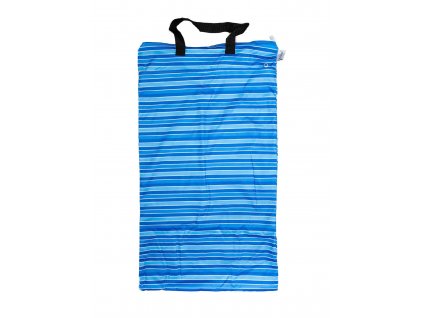 Bobánek Nepromokavá taška velká - Modré proužky 40 x 70 cm