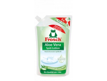 Frosch EKO Prostředek na mytí nádobí Aloe vera – náhradní náplň 800 ml