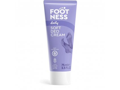 Jemný DEO krém na chodidla Footness 75 ml