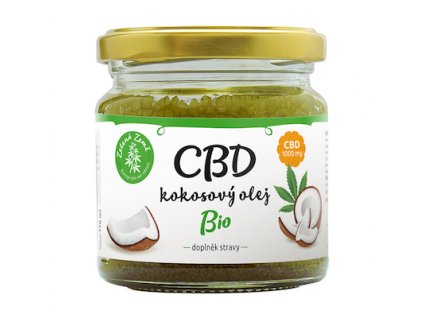 CBD kokosový olej 170 ml