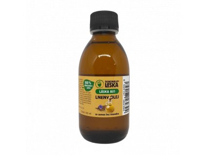 Dokonalá láska LÁSKA A01 Lněný olej s vitaminem E, 200 ml