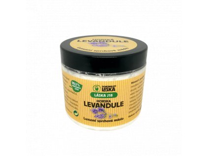 Dokonalá láska Vysokohorská levandule - přírodní sprchové máslo, 200 ml