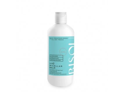 BISOU  Professional - Micelární vyrovnávací Kondicionér pro mastné kořínky a suché konečky vlasů, 285 ml