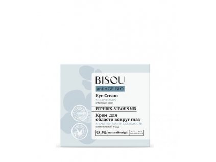 BISOU Anti-age - oční krém - intenzivní péče - multivitamín, 15 ml