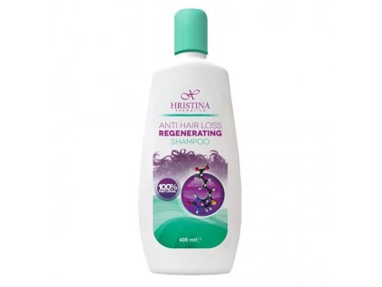 Hristina Přírodní regenerační šampon proti vypadávání vlasů, 400 ml