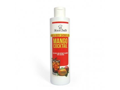 Hristina Přírodní sprchový gel na vlasy a tělo koktejl mango, 250 ml