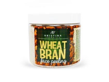 Hristina Přírodní peeling z pšeničných klíčků a otrub, 200 ml
