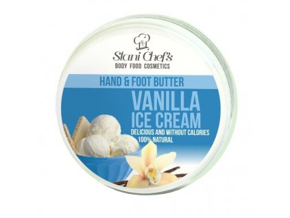 Hristina Přírodní krém na ruce a chodidla vanilková zmrzlina, 100 ml
