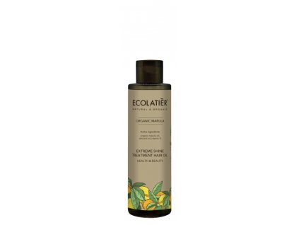 ECOLATIER - Olejová kúra na vlasy pro extrémní lesk, MARULA, 200 ml, EXPIRACE