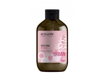 ECOLATIER URBAN - Spa sen pěna do koupele – Granátové jablko a Mango, 600 ml