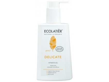 ECOLATIER - Gel pro intimní hygienu - Organický lotosový extrakt, 250 ml