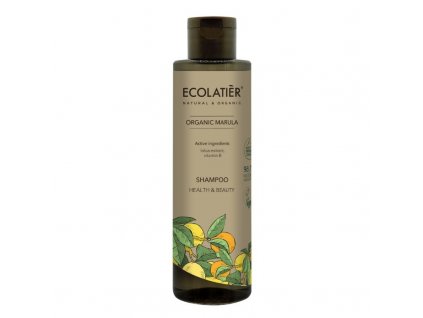 ECOLATIER - Šampon na vlasy, zdraví a krása, MARULA, 250 ml, EXPIRACE