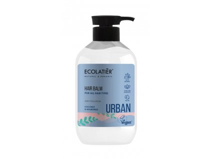ECOLATIER URBAN - Balzám pro všechny typy vlasů - Kokos a Moruša , 400 ml, EXPIRACE