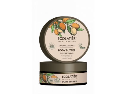 ECOLATIER - Tělové máslo ARGAN, 150 ml