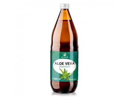Šťáva z aloe vera Premium Allnature, 1 l