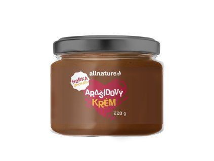 allnature arasidovy krem s horkou cokoladou 220 g