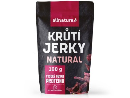 Allnature TURKEY Natural Jerky, 100 g
