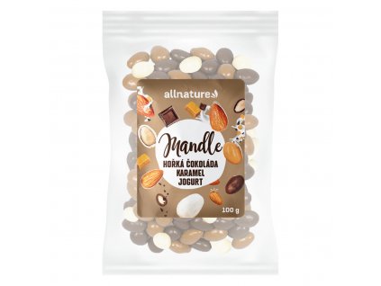 Allnature Mandle tříbarevné, 100 g