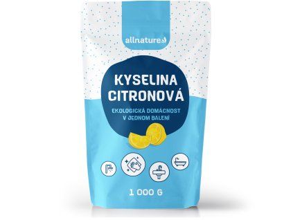 allnature kyselina citronova 1000 g