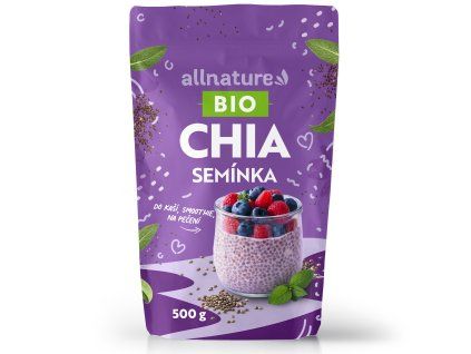 allnature chia seminka bio 500 g