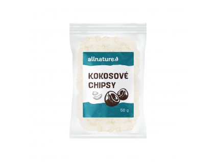 Allnature Kokosové chipsy, 50 g