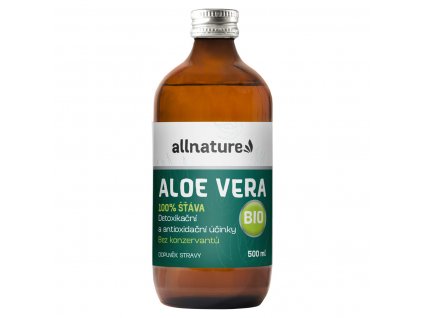 Allnature Aloe Vera BIO, 500 ml