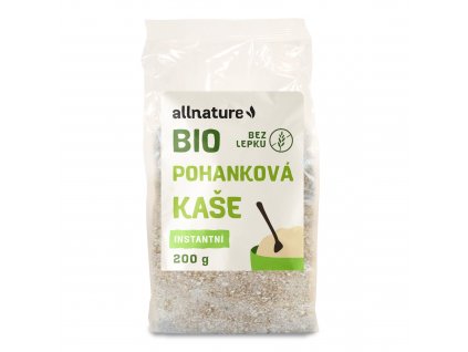 Allnature Bezlepková Pohanková kaše BIO, 200 g