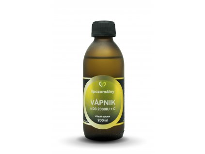 Liposomální Vápník + D3 + C, 200ml  + Dárek