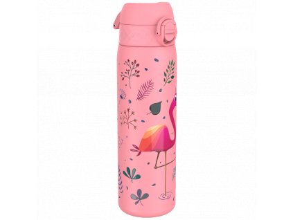 ion8 Leak Proof nerezová láhev Flamingo, 600 ml