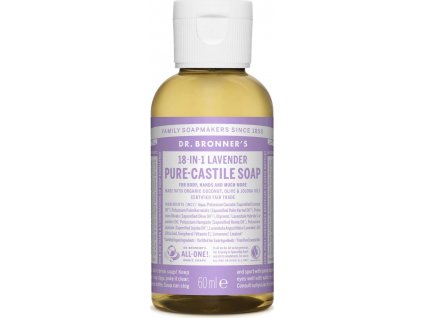 DR. BRONNER'S Tekuté universální mýdlo ALL-ONE! Lavender, 60 ml