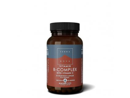 TERRANOVA HEALTH B-komplex s vitamínem C, 50 ks