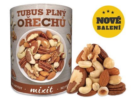 Mixit Tubus plný ořechů, 400 g