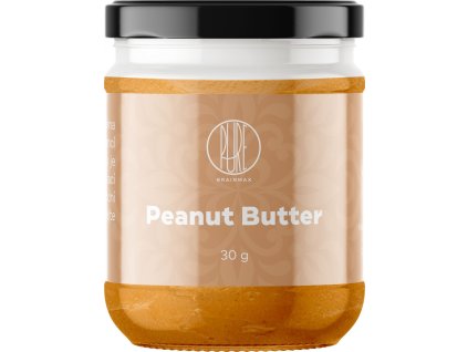 BrainMax 100% Arašídový krém, BIO, 30 g