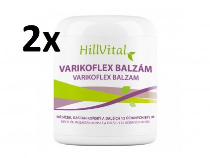 HillVital Varikoflex balzám, na křečové žíly, 2x250ml