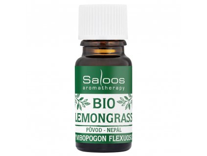 Bio Lemongrass 5 ml | Bio esenciální oleje Saloos