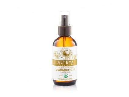 Heřmánková voda sprej v skle Alteya Organics, 120 ml