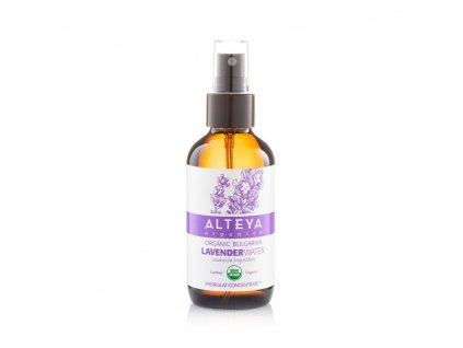 Levandulová voda sprej v skle Alteya Organics, 120 ml