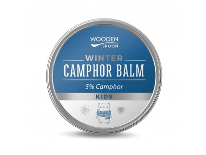 Zimní balzám pro děti s kafrem 5% WoodenSpoon, 60 ml