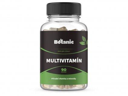 Botanic Multivitamín- Vitamínová směs, 90 kapslí
