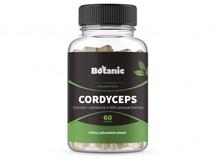 Botanic Cordyceps, 60 kapslí