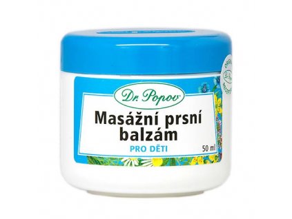 Masážní prsní balzám pro děti, 50 ml Dr. Popov