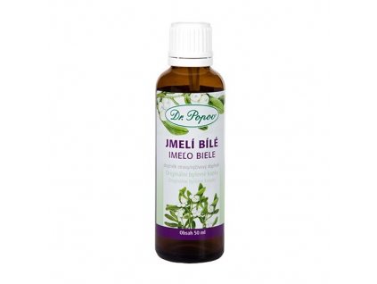 Jmelí bílé, originální bylinné kapky, 50 ml Dr. Popov