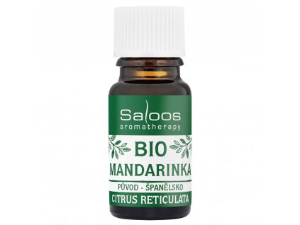 Bio Mandarinka 5 ml | Bio esenciální oleje Saloos