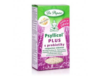 Psyllicol® PLUS s probiotiky, 100 g Dr. Popov