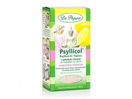 Psyllicol® s příchutí citronu, 100 g Dr. Popov