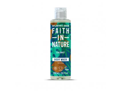 faith in nature prirodni sprchovy gel kokos 300ml